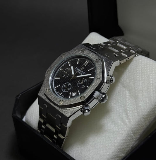 Audemars Piguet Black Chronograph Working Watch