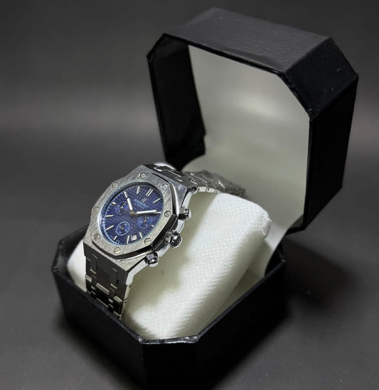 Audemars Piguet Blue Chronograph Working Watch